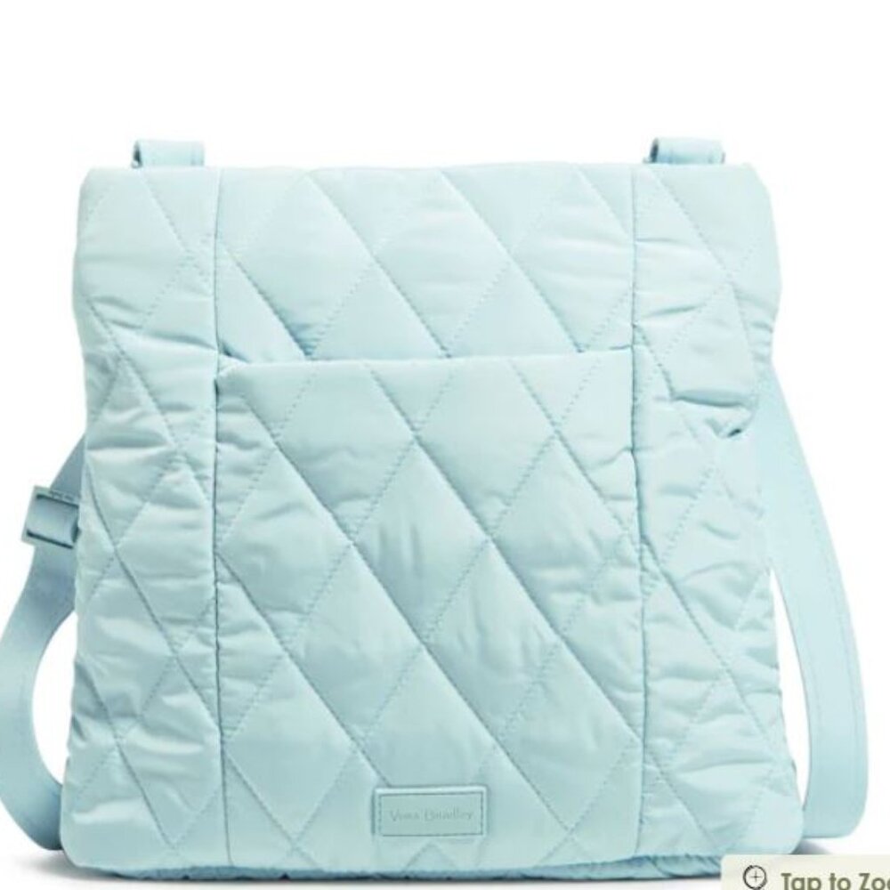 NWT Vera Bradley Sea Salt Blue Ultralight Hipster